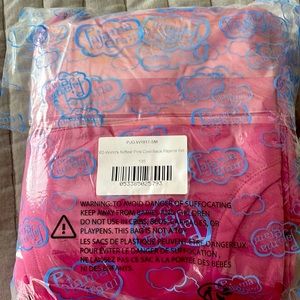 Pajama Grams size small. Pink. Never worn